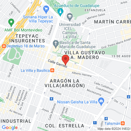 DENTAL LA VILLA map