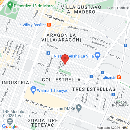 Cirujano dentista map