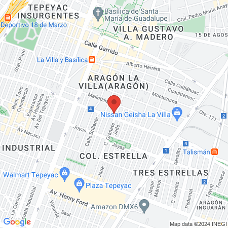 Centro veterinario Integral OB map