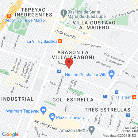 Veterinaria Peritajo map