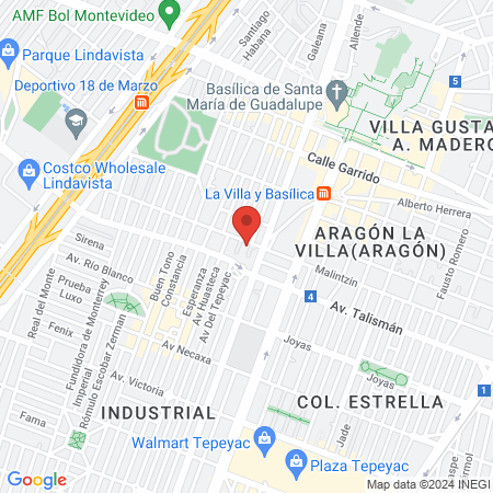 Servicios veterinarios map