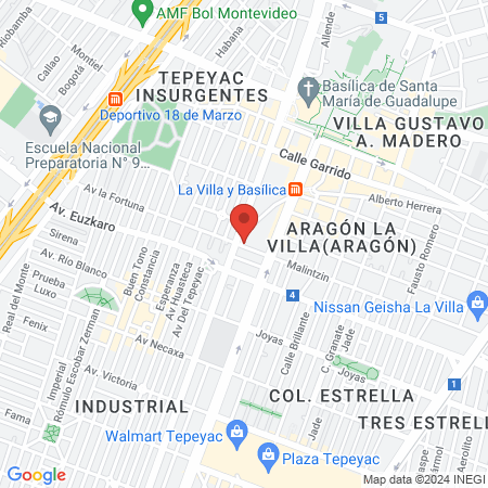 MEDICA DENTAVI DRA MARTHA ALVARADO TABUYO map