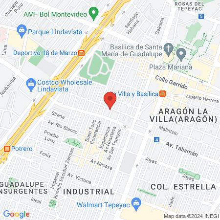 Odontali Especialidades Odontológicas map