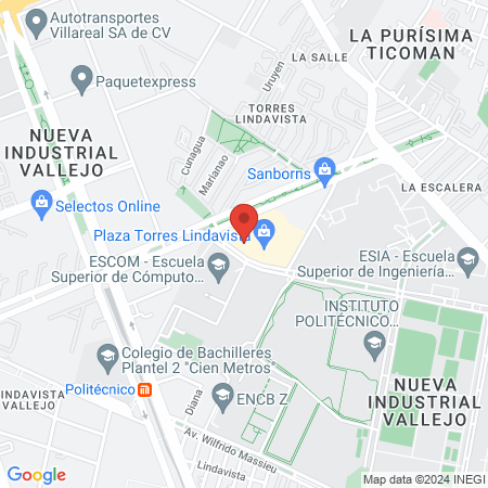 Siluets & Prodiet Torres Lindavista map