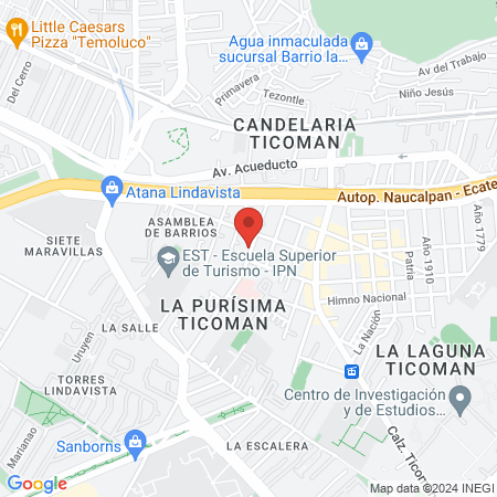 Especialidades Médicas Ticoman map