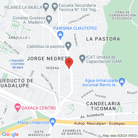 Consultorio Dra. Sandra Peña map