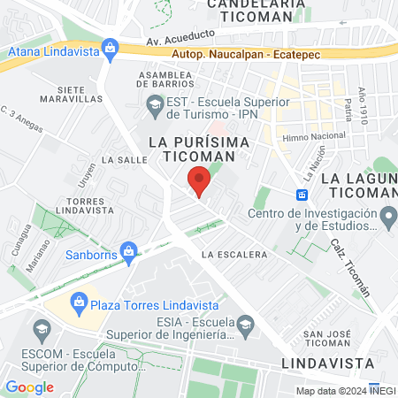 Clinica De Homeopatia, ENMyH, IPN map
