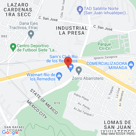 Gold's Poder GYM map