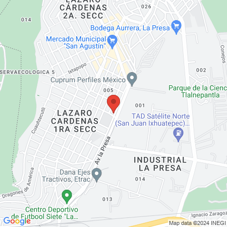 SPORT CENTER 19 RIGYN'S map