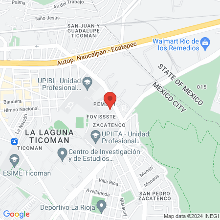 Dra, Paola Cuevas map