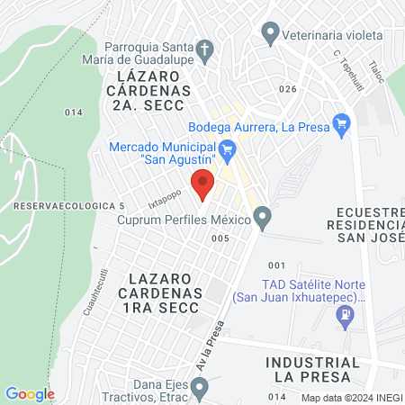 Veterinaria El venado map