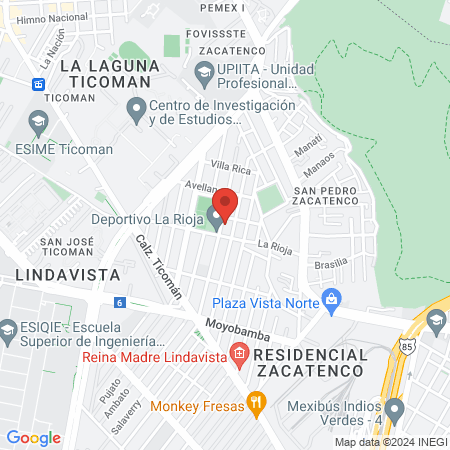 CLUB LOBOS FRANCO map