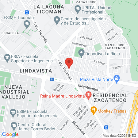 CONSULTORIOS MEDICOS SANTA MARIA map