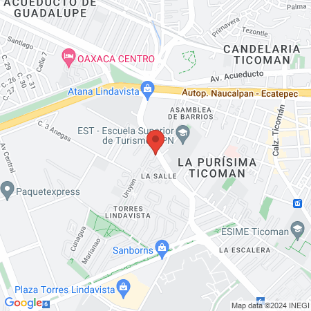 Bariatria Lindavista 1 map