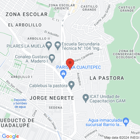 Estética HERCALD map