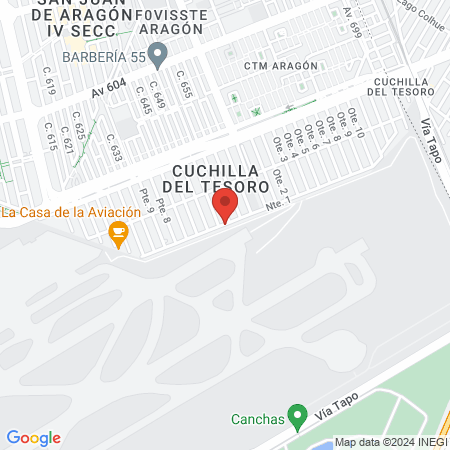 Barbería del barrio map