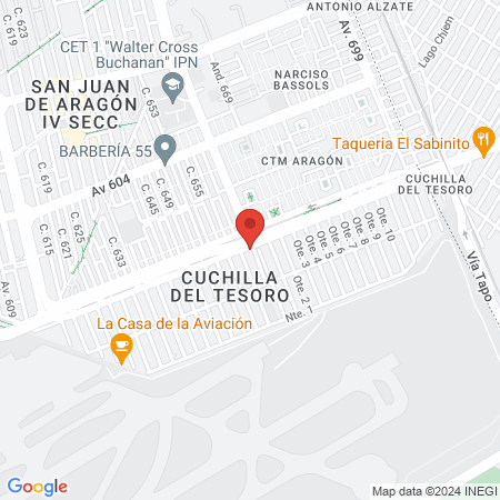 Clinica Medicina del Deporte y Rehabilitación física map