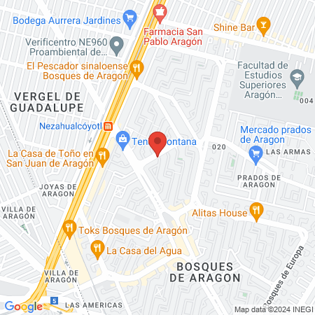 Fisioterapia CENIP map