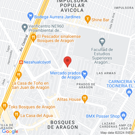 Rehabilitación física y podológica map