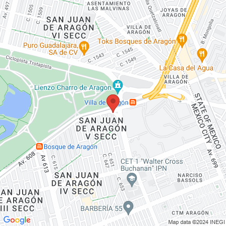 Unidad Integral de Servicios map