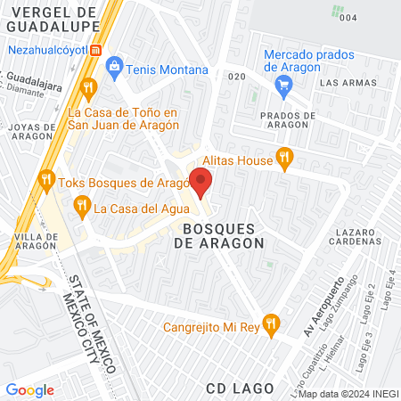 Consultorio Dental Especializado Unidad Bosques map