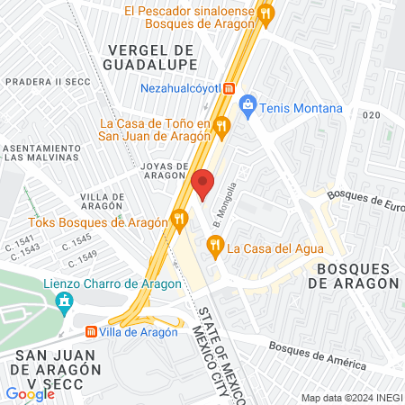 Clinica de Especialidades Odontologicas Buco Faciales y Spa map