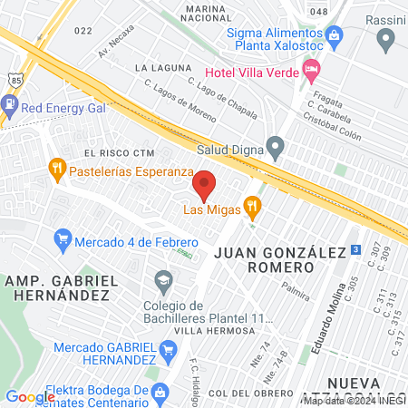 "Los Odontólogos" map