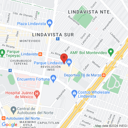 Urban Hair Style Lindavista map