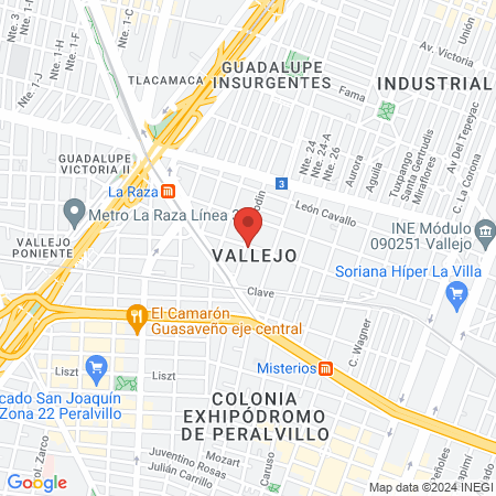 Estética "Yeye" map