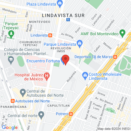 Sports World Lindavista map
