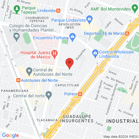 CONSULTORIO DENTAL DEL NORTE map