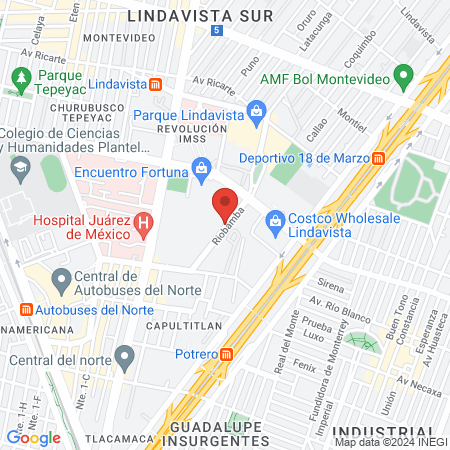 Jorge Pérez Hernández Ortopedista map