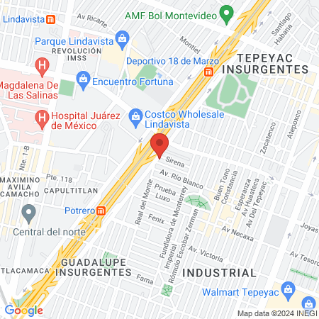 Hospital de especialidades Veterinarias parques insurgentes map