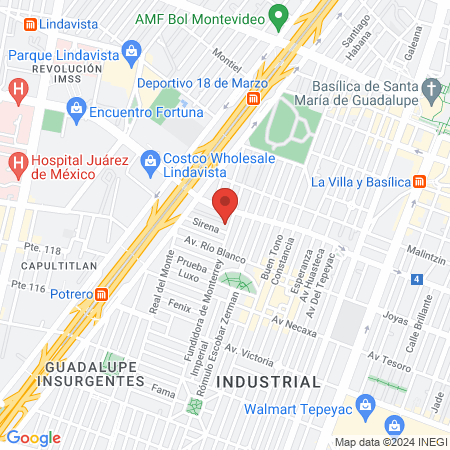 Estetica y veterinaria canina "Huellitas" map