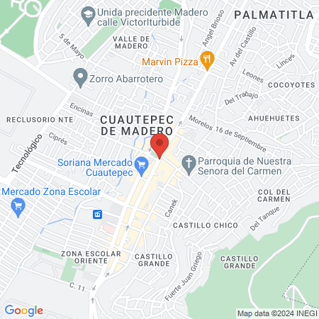 Salón de belleza The crazy scissors by Haideni map