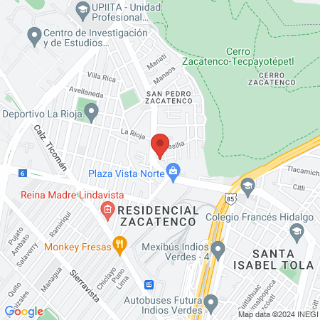 Centro Odontologico y Ortodoncia map