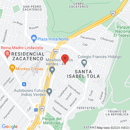 La Cueva del LOBO map