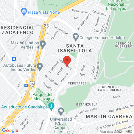 Miranda's Nails Bar map