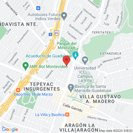 Dr. Jose Evaristo Benitez Priego map