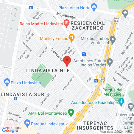 Hospital Veterinario VIP map