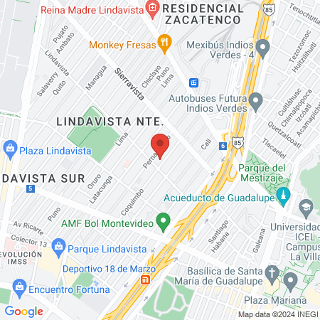 COQUIMBO 834 Especialidades dentales map