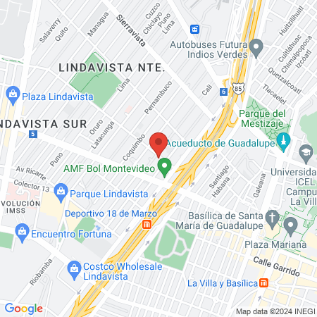 Cosmética Dental map