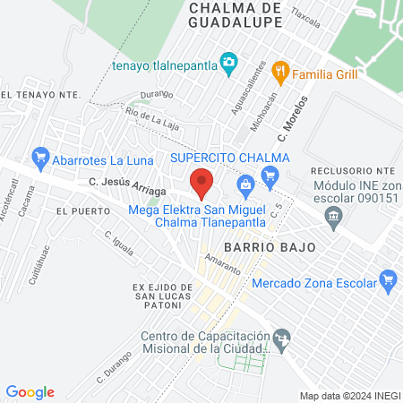 Barber Shop El Catrín map