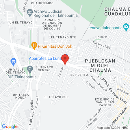 Pro-Barber Suarez map