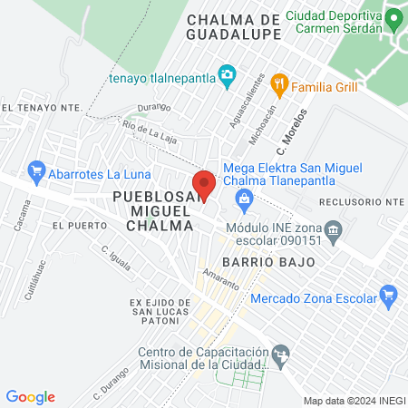 Consultorio Dental José Mauro Cedillo Sánchez map