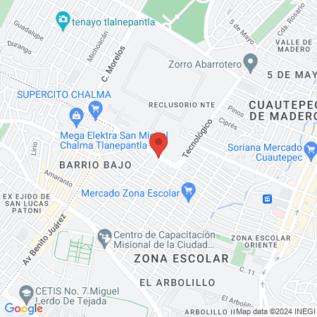 Veterinaria Tauro map