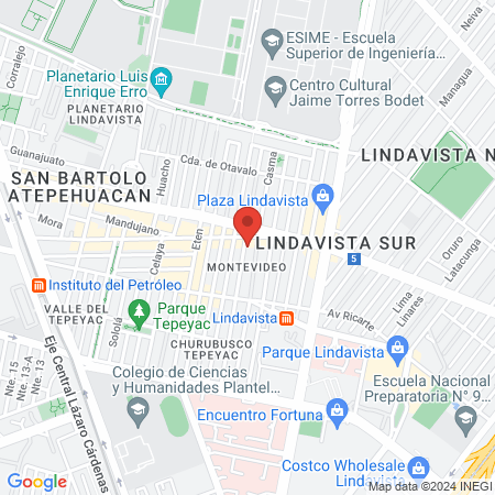 Barber shop y estética map