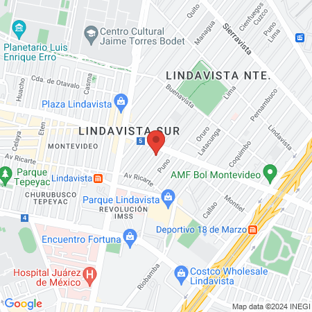 Shaniar Health México map