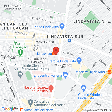 Consultorio del los Doctores Martínez Franco map