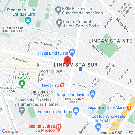 Grupo de Odontológia Integral map